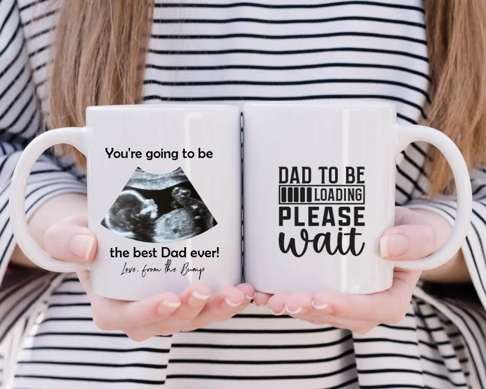 Ultrasound Dad to be Mug