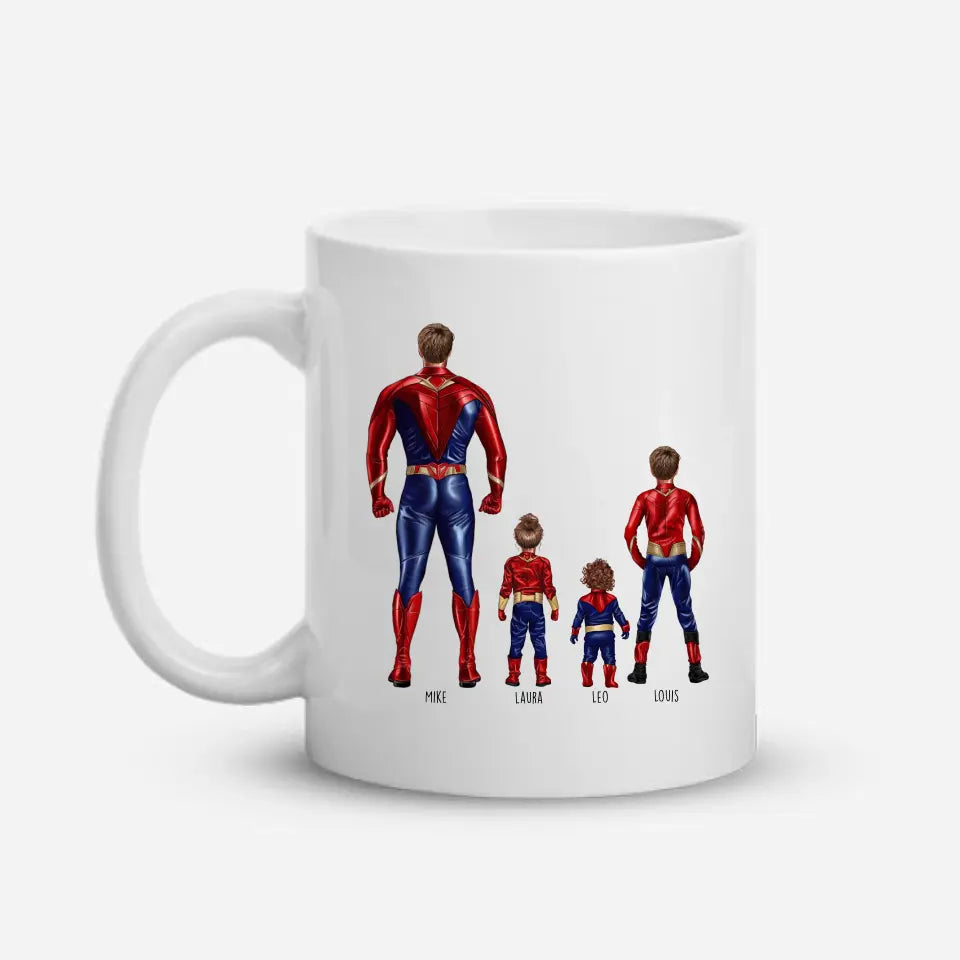 SuperHero Dad Mug