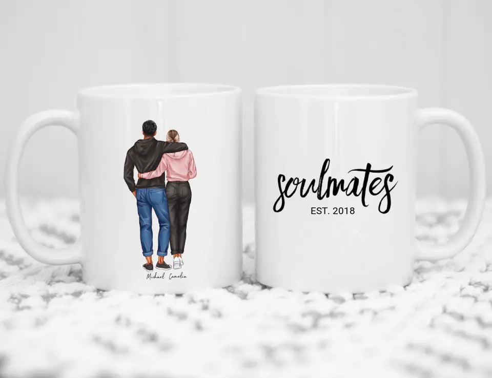 Personalised Partner Couple Mug