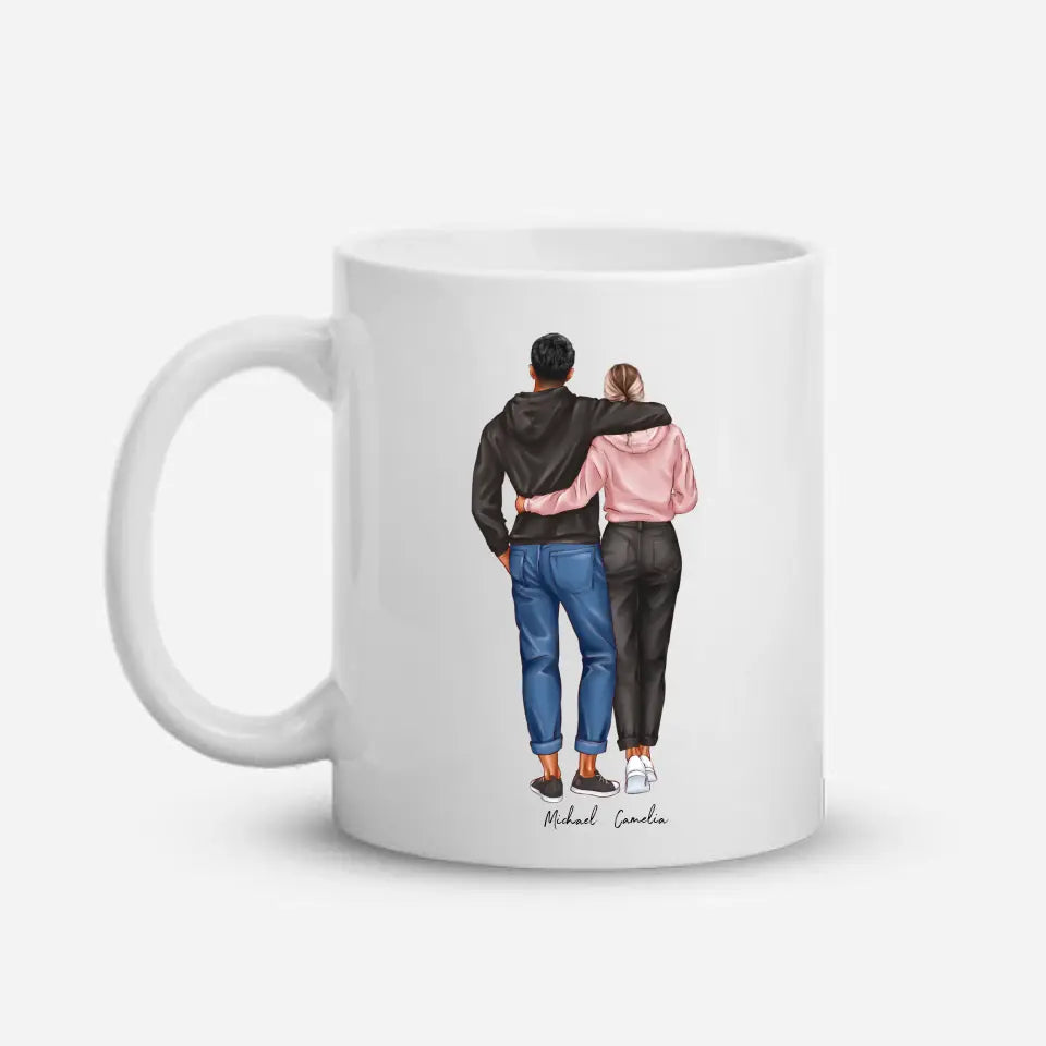 Personalised Partner Couple Mug