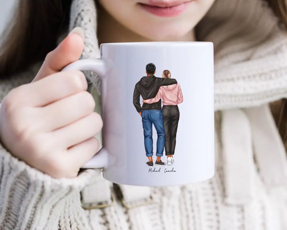 Personalised Partner Couple Mug