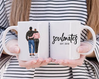 Personalised Partner Couple Mug