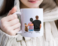 Personalised Cat Family Mug