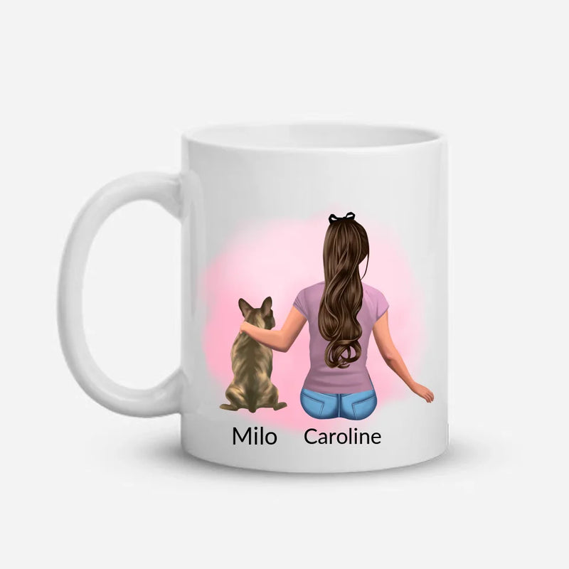 Personalised Dog Mum Mug