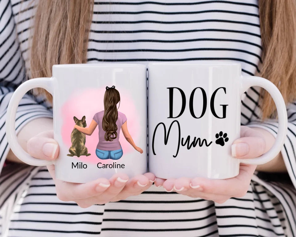 Personalised Dog Mum Mug