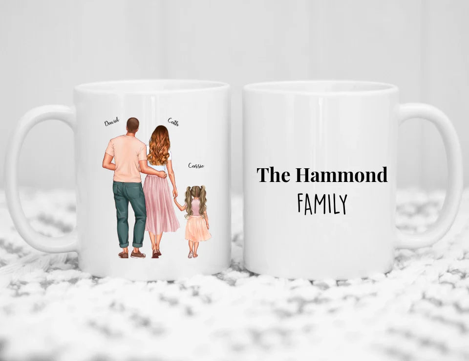 Personalised Family Love Mug